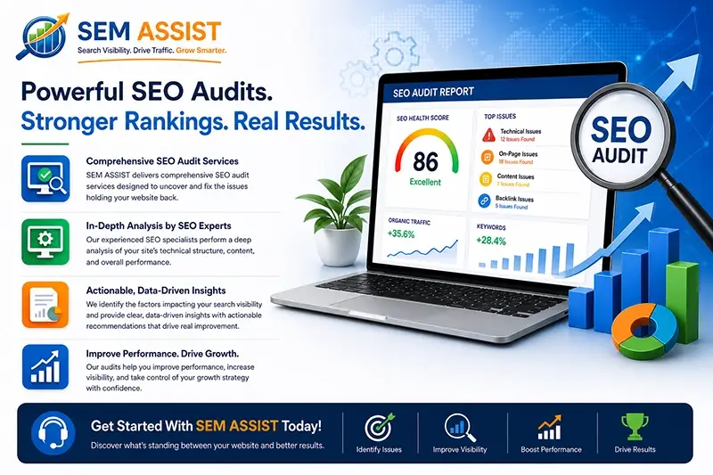 Powerful SEO Audits. Stronger rankings, real results.