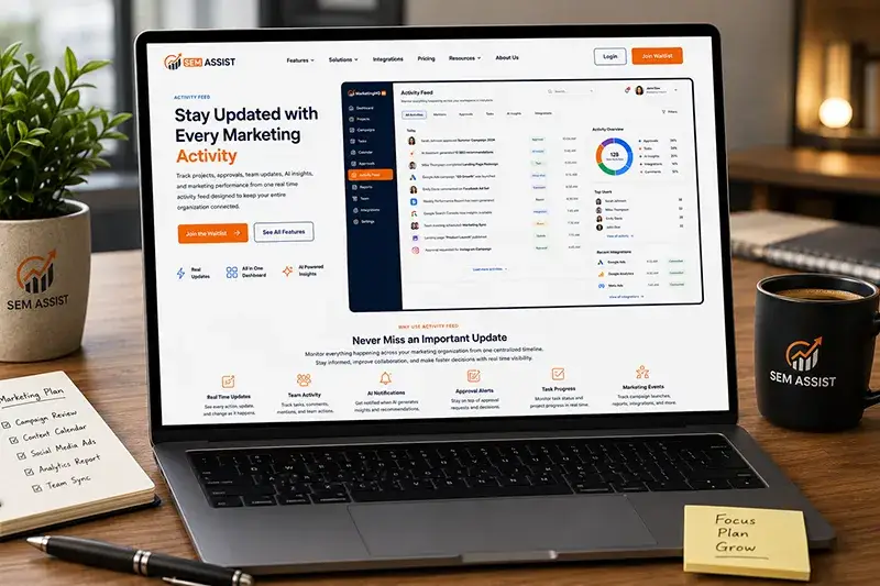 Activity Feed Dashboard
