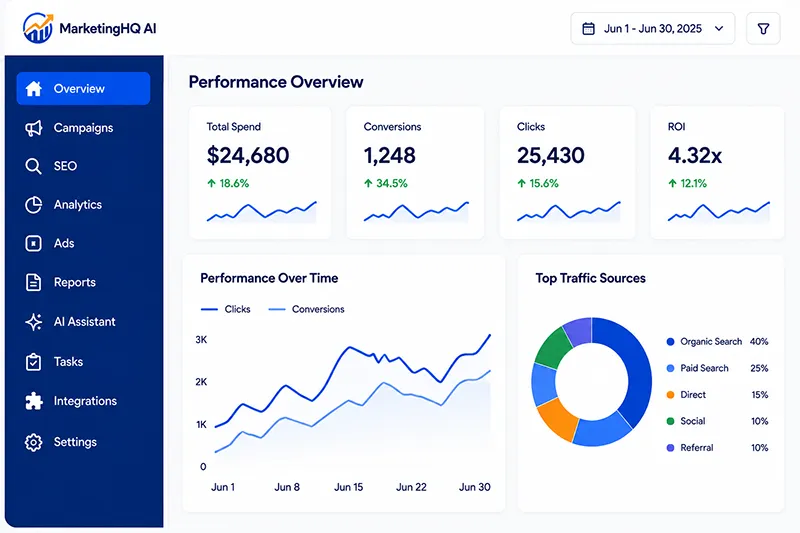 Features Dashboard